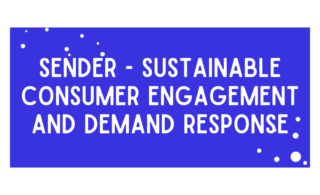 SENDER – Sustainable Consumer Engagement and Demand Response
