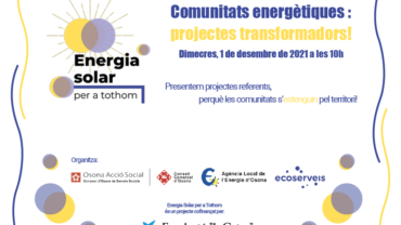 Comunitats energètiques: projectes transformadors